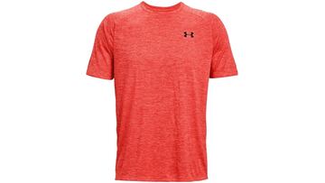 Camiseta Under Armour Tech 2.0 de color rojo para hombre