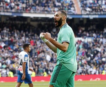 Benzema anotó el 2-0 definitivo.