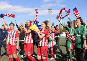 Atlético Femenino crowned Liga Iberdrola champions