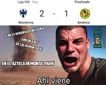 Los memes se desatan con la victoria de Rayados ante América