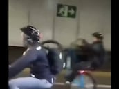 Peregrinaba a Lo Vásquez, fue chocada por un colombiano y terminó con lesiones graves: su familia pide ayuda y justicia