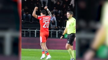 Richard Ríos define de primera y sigue creciendo en Benfica