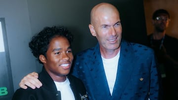 Endrick y Zidane.