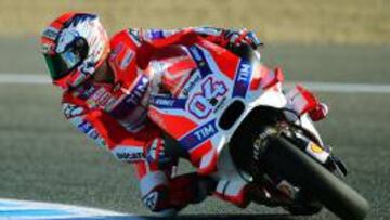 La Ducati de Andrea Dovizioso con las alas.