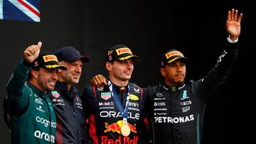 Verstappen y Hamilton reaccionan al fichaje de Newey por Aston Martin