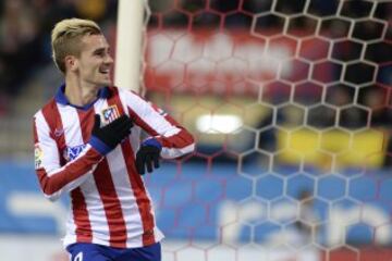 Griezmann celebra el 2-0.