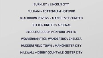 Sutton United-Arsenal y Blackburn Rovers-United, en octavos de final de la FA Cup