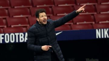 Simeone: "Con el partido a partido llegan cosas as¨ª"