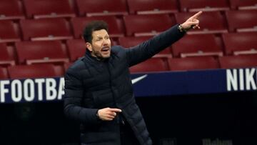 Simeone: "Con el partido a partido llegan cosas así"