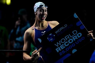 Walsh, otro récord del mundo de piscina corta con mirada larga