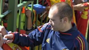 Iniesta: "Quiero estar al 100% para ayudar al equipo"