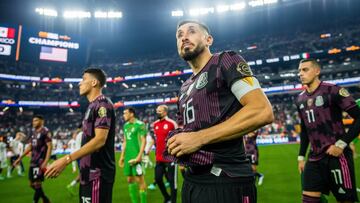 Héctor Herrera, con la Selección Mexicana en la Copa Oro