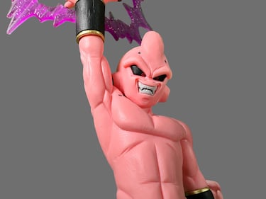 Kid Buu destrozando la tierra, la figura que necesitas en tu colección de villanos