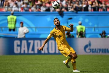 El lateral derecho también tuvo la desgracia de hacer un autogol en la derrota de la selección australiana ante Francia.