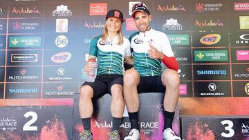 Hovdenak y David Valero, ganadores de la Andaluc&iacute;a Bike Race.