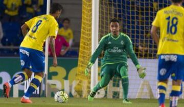 Willian Jose y Keylor Navas.