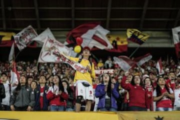 Santa Fe preparó la celebración, pero el equipo empató 0-0 y es segundo de la tabla con 11 puntos.