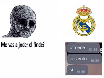 Las derrotas del Madrid y del City protagonistas de los memes de la jornada
