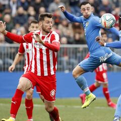 El gol, gran asignatura para el nuevo Fuenlabrada de Sandoval