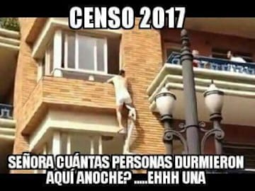 Los hilarantes memes que dejó el Censo 2017