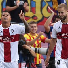 Ante el Barcelona, el Cucho marca su primer gol en LaLiga