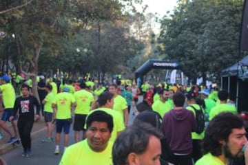 La primera versión del "Santiago 21K", en imágenes