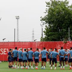 El primer test del nuevo Sevilla