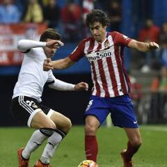 Uno por uno: Tiago y Gabi dominan, Godín se complica