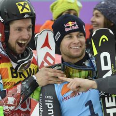 El gran Hirscher logra su podio 100 en la Copa del Mundo