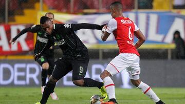 Miguel Ángel Borja, la figura de Nacional ante Santa Fe