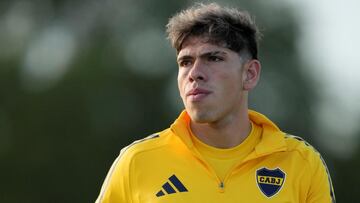 Carlos Palacios apareció entrenando con los juveniles de Boca Juniors: esta es la razón