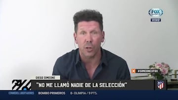 La autocrítica de Simeone: así explica por qué él es "peor" fichando jugadores