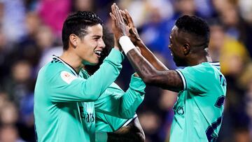 James Rodríguez llega a 39 asistencias con Real Madrid