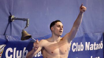 Miguel Martínez Novoa, récord de España de natación en 200 mariposa.