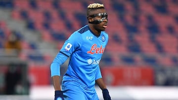 Soccer Football - Serie A - Bologna v Napoli - Stadio Renato Dall&#039;Ara, Bologna, Italy - January 17, 2022 Napoli&#039;s Victor Osimhen REUTERS/Jennifer Lorenzini