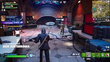 fortnite misiones april o'neil investiga mision visita sede subterranea