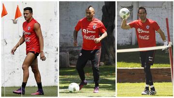 Pizzi confirma a Bravo, Vidal y Alexis para duelo ante Uruguay