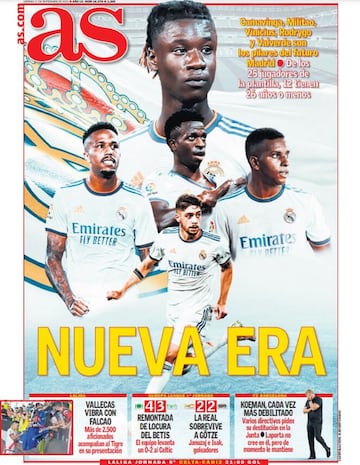 Las portadas de AS de septiembre