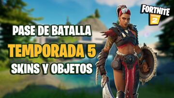 Fortnite Temporada 5 - Punto Cero: todos los skins y recompensas del Pase de Batalla