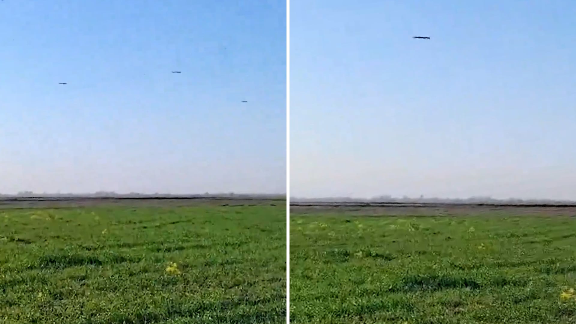 Un granjero iraquí capta los misiles de Israel en camino hacia Irán: la secuencia impresiona