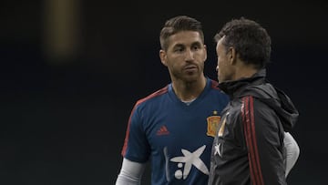 Ramos, a Luis Enrique: "Cada victoria de la Selección también será tuya, míster"