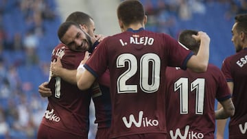 Jugadores del Eibar.