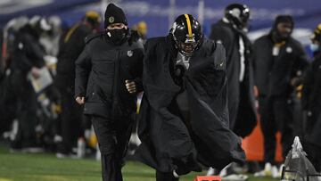 El running back de cuarto año aqueja molestias en el cuádriceps que ponen en duda su participación ante Cincinnati.