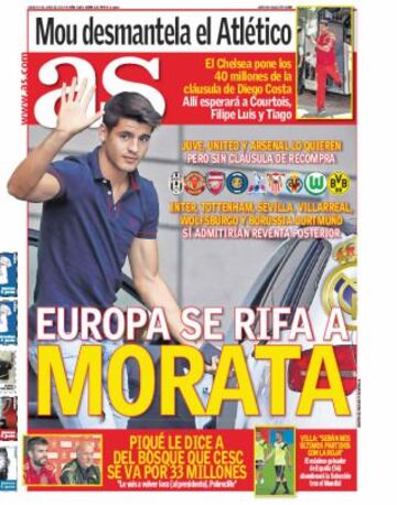 Las portadas de AS de junio