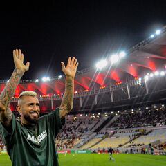 La primera decisión de Vidal: su inédito número en el ‘Fla’