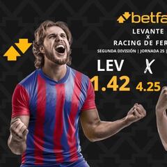 Levante vs. Racing de Ferrol: horario, dónde ver, pronósticos y clasificación