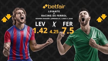 Levante vs. Racing de Ferrol: horario, dónde ver, pronósticos y clasificación