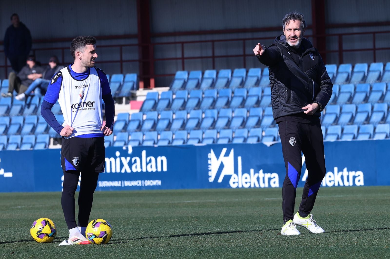 Vicente Moreno: “No me conformo con el empate”