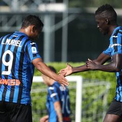 Triplete de Duván y doblete de Muriel en partido amistoso