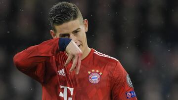 James Rodr&iacute;guez acepta que el Liverpool fue mejor que el Bayern 